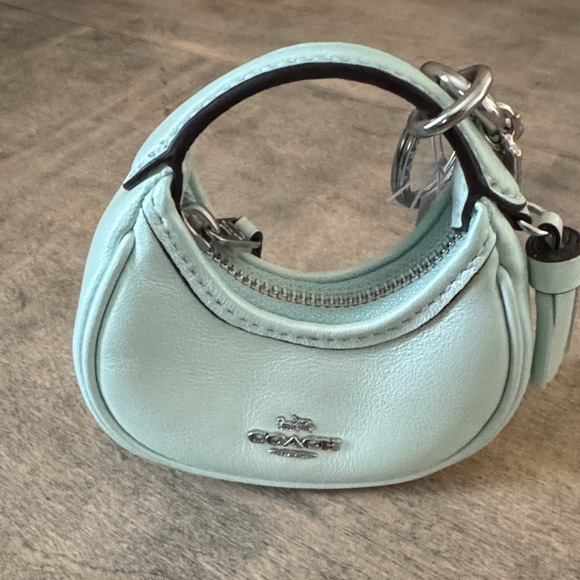 Coach Mint (Irradescent)Mini Bag Charm!!! SOLD OUT!!! PRICE IS FIRM!!! - Picture 1 of 6